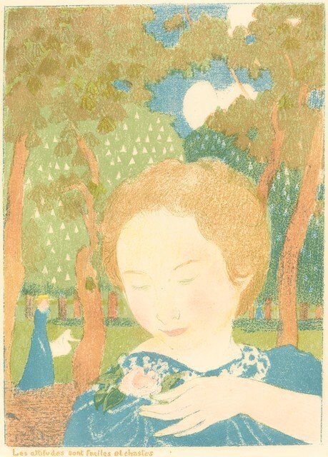 态度是轻松和贞洁的 作者 莫里斯·丹尼斯（Maurice Denis）
