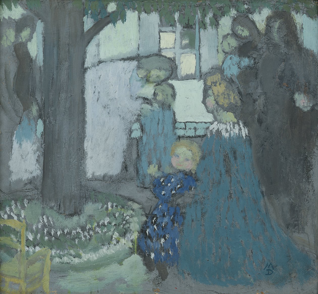让我的第一个想法，1899年（油卡） 作者 莫里斯·丹尼斯（Maurice Denis）