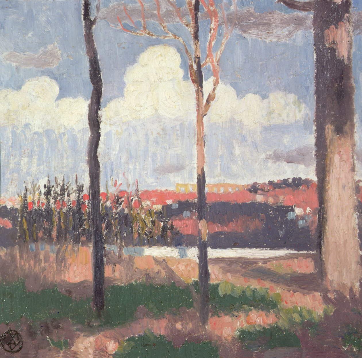 从佩克看到的马利引水渠 作者 莫里斯·丹尼斯（Maurice Denis）