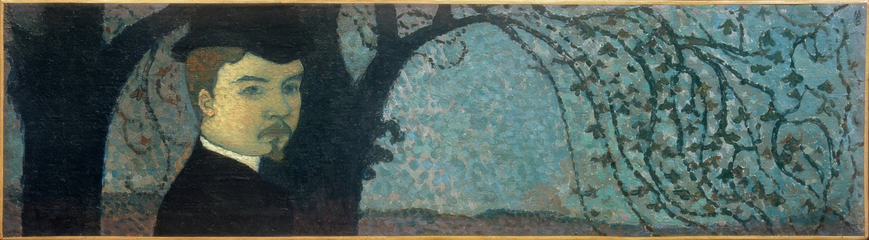 莫里斯·丹尼斯在树下 作者 莫里斯·丹尼斯（Maurice Denis）