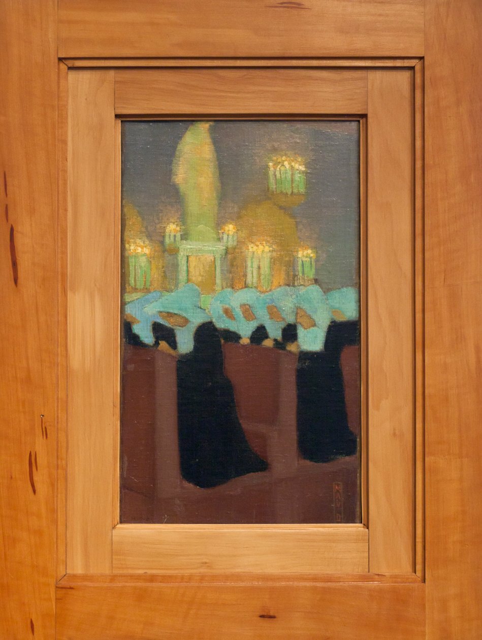 晨间弥撒（修女祈祷会） 作者 莫里斯·丹尼斯（Maurice Denis）