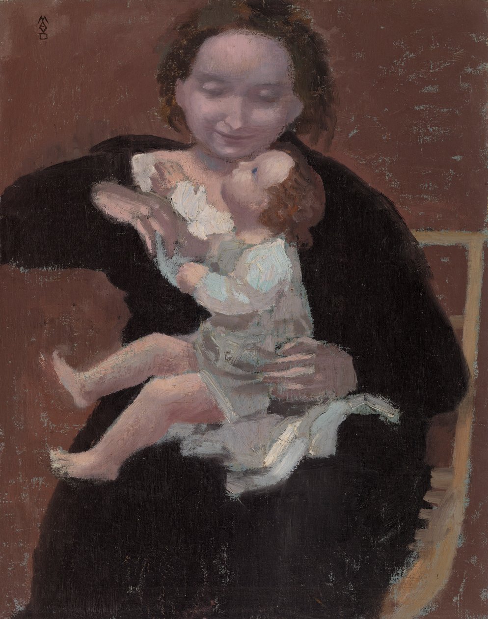 母与子 作者 莫里斯·丹尼斯（Maurice Denis）