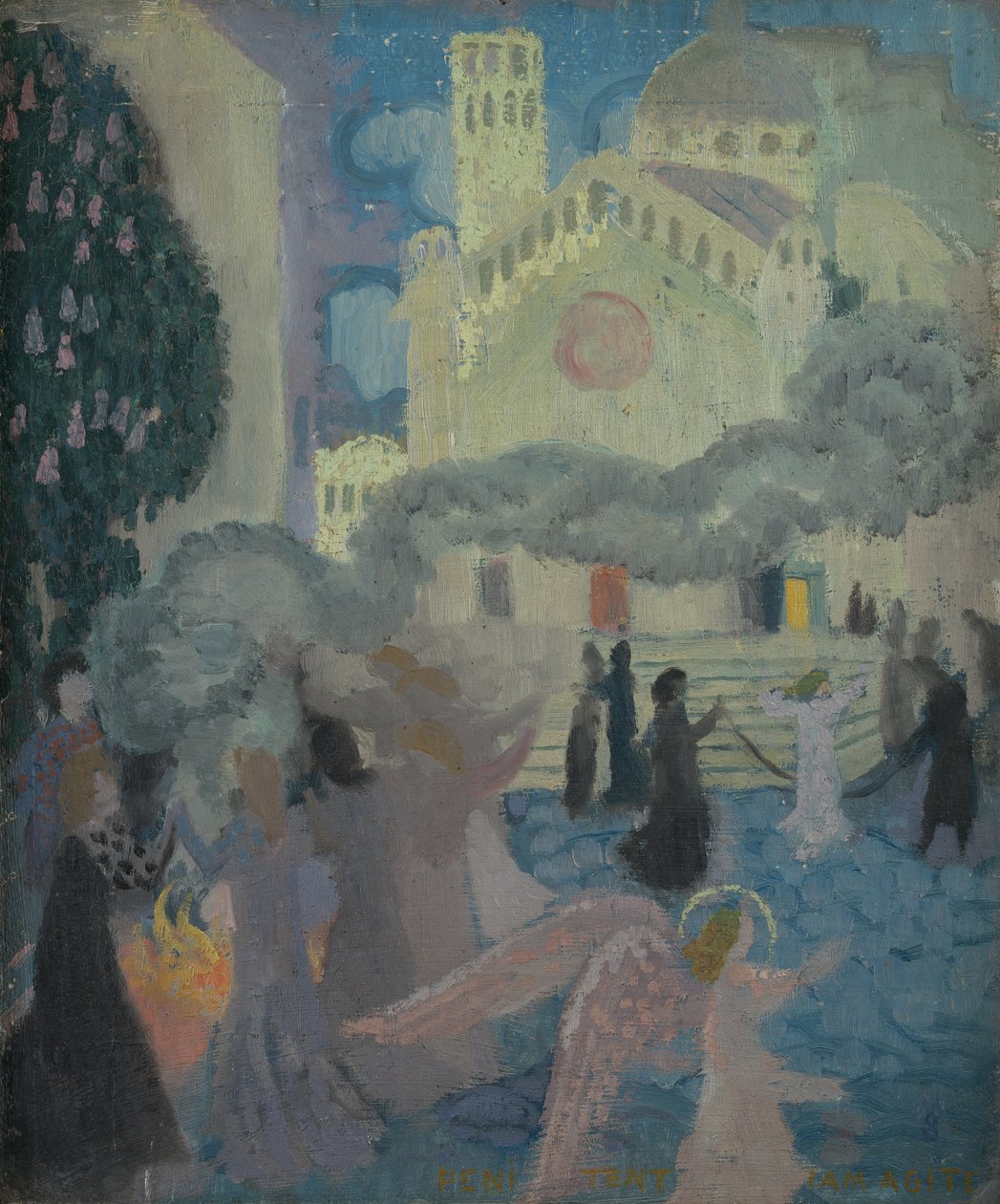 Penitentiam Agite, 约1896年（板上油画） 作者 莫里斯·丹尼斯（Maurice Denis）