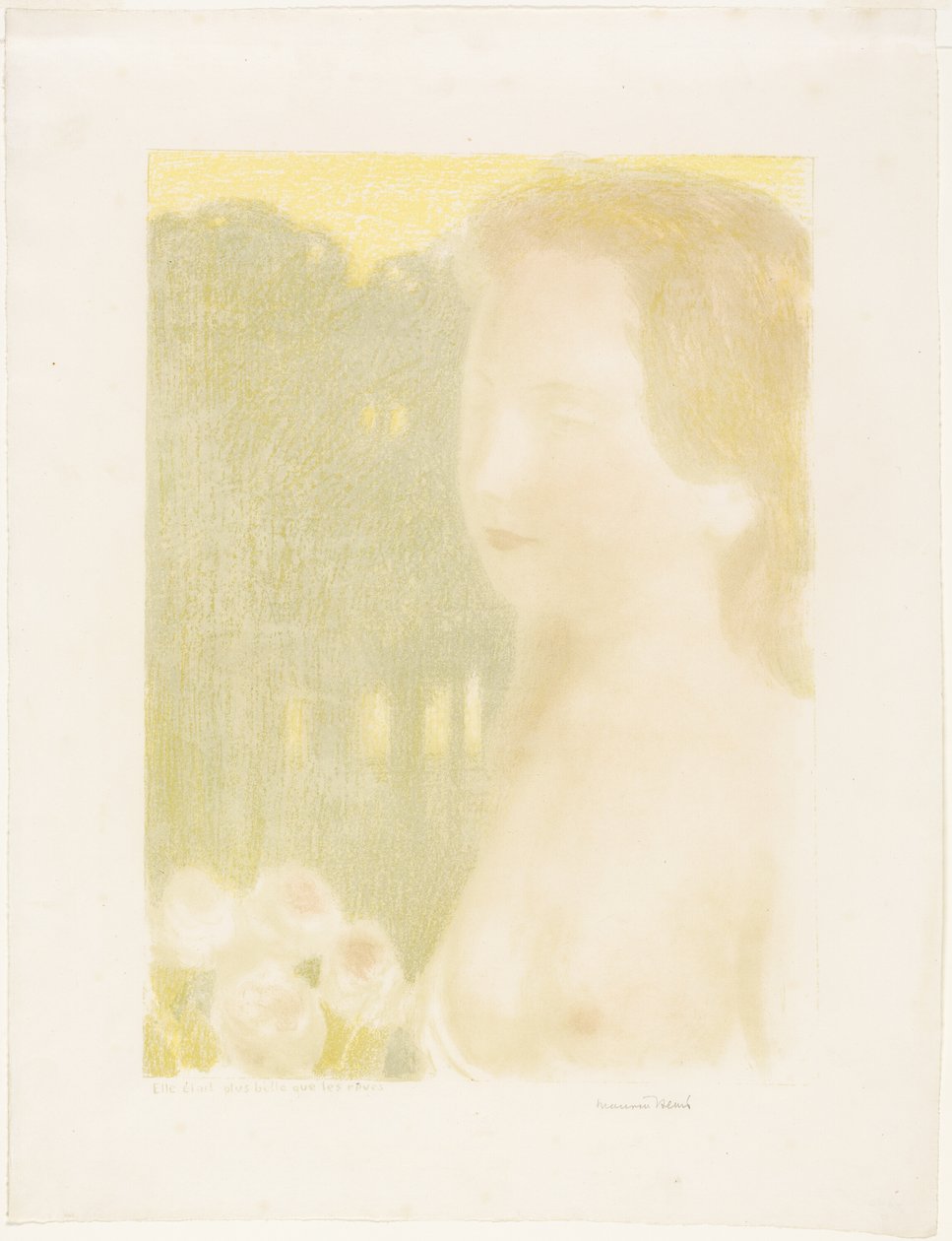 她比梦更美，《爱》第 7 版 作者 莫里斯·丹尼斯（Maurice Denis）