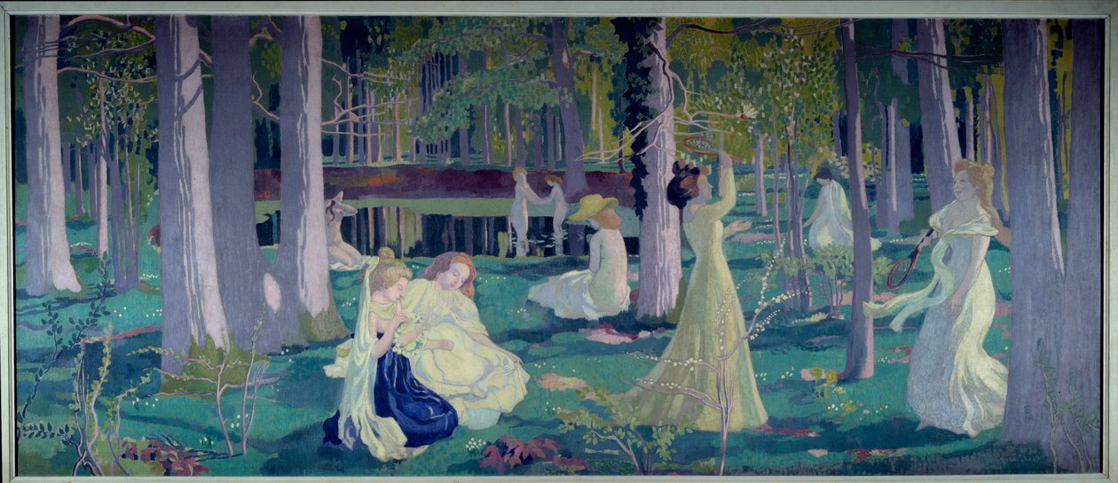 Steering wheel set 作者 莫里斯·丹尼斯（Maurice Denis）