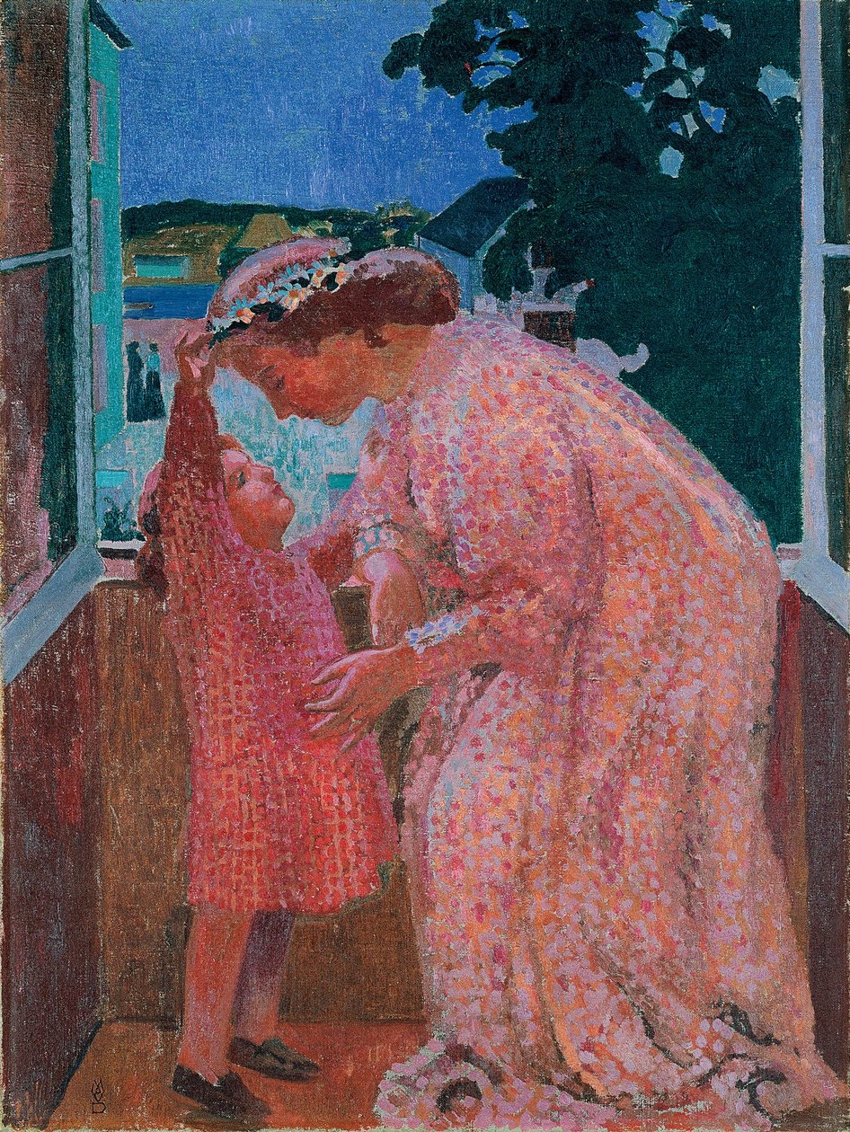 雏菊王冠c。 1906年 作者 莫里斯·丹尼斯（Maurice Denis）