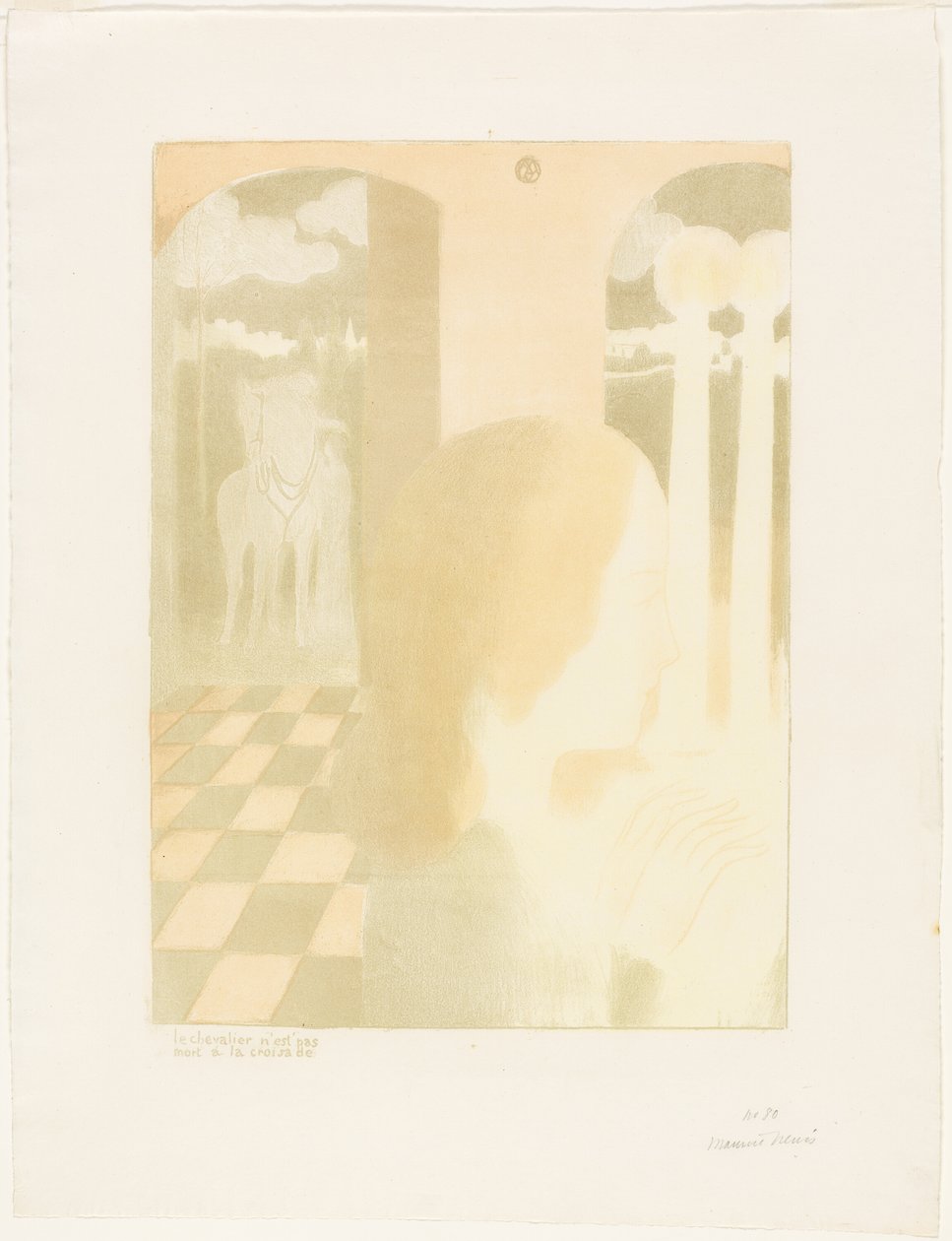 骑士没有死于十字军东征，第五版来自《爱 作者 莫里斯·丹尼斯（Maurice Denis）