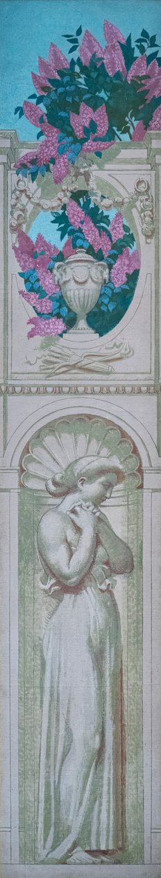 赛琪的故事》，X 号画板，1909 年（布面油画） 作者 莫里斯·丹尼斯（Maurice Denis）