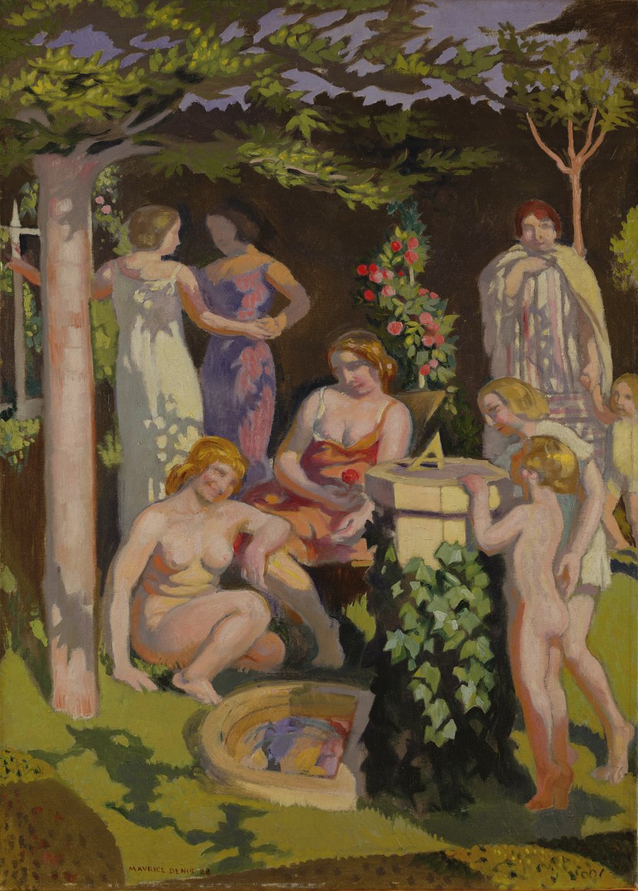 太阳表盘，1928年 作者 莫里斯·丹尼斯（Maurice Denis）