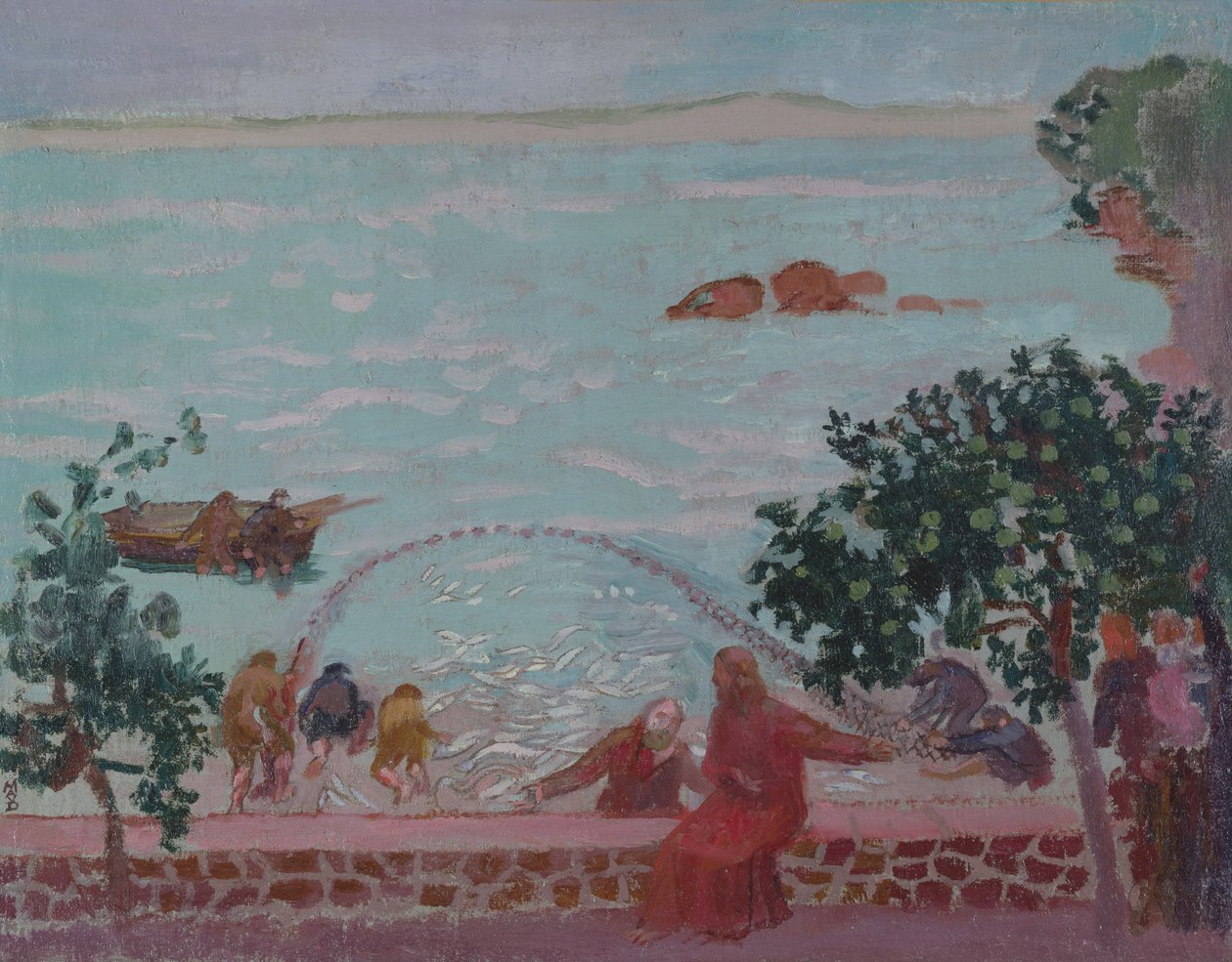 神奇的鱼类吃水，c。 1910 作者 莫里斯·丹尼斯（Maurice Denis）