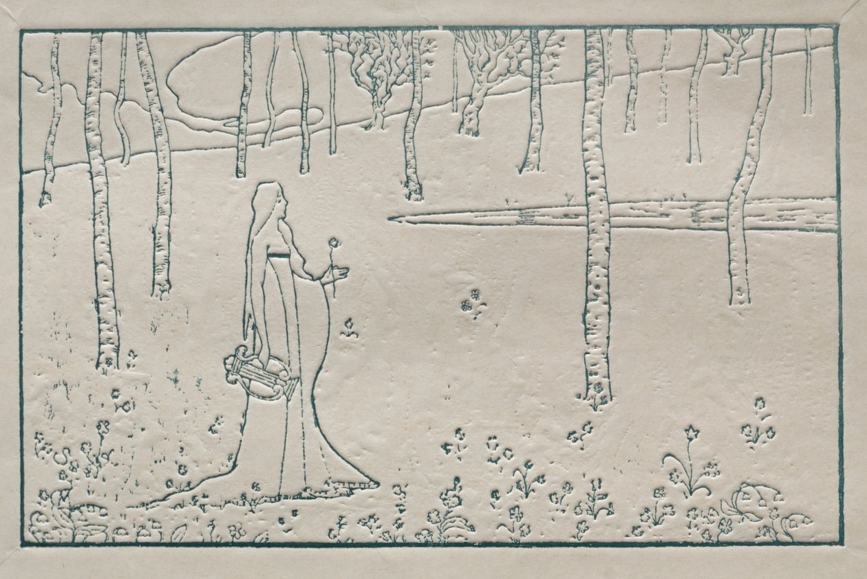 萨福（Sappho），1895年。 作者 莫里斯·杜蒙（Maurice Dumont）