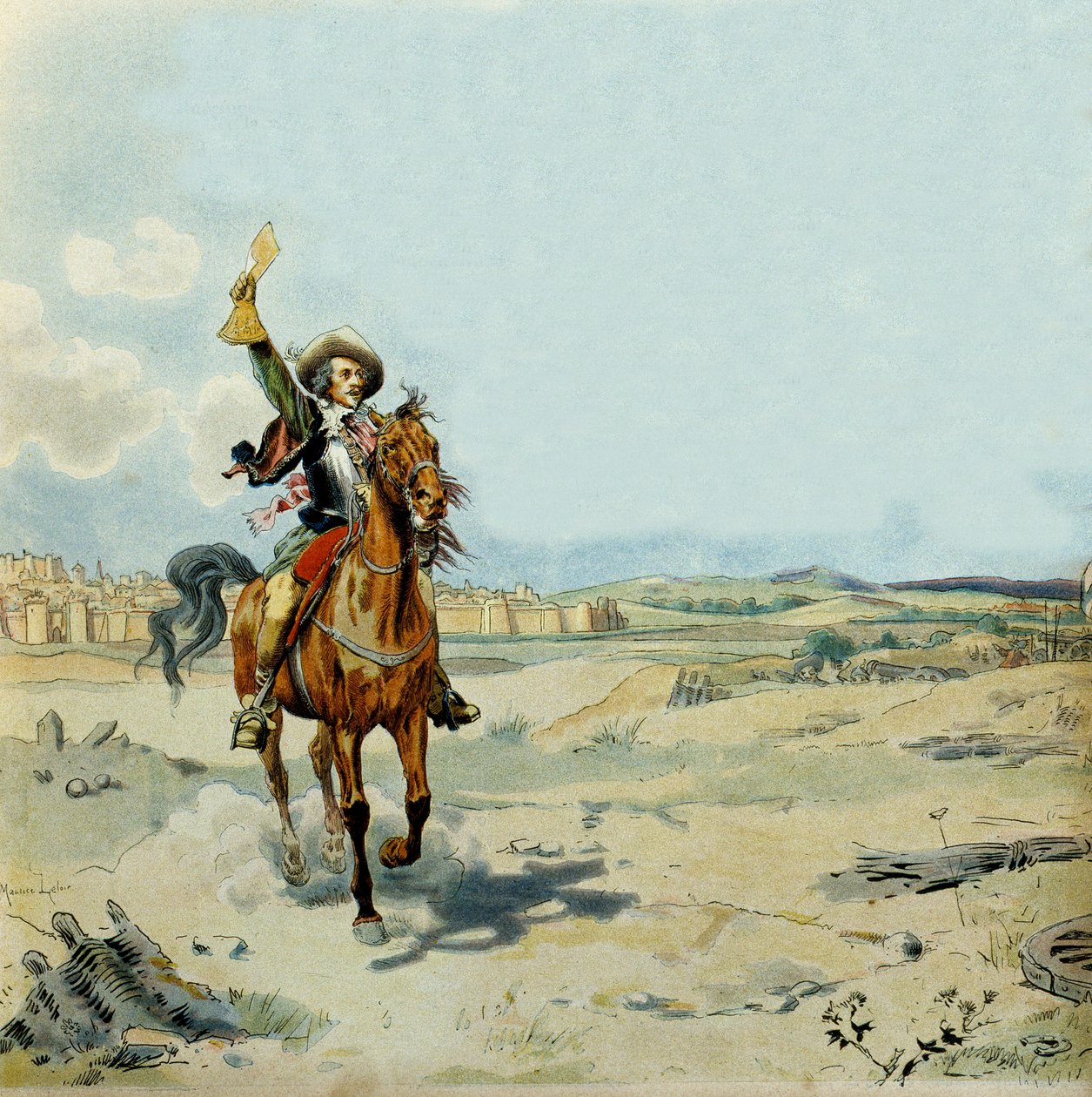 法国历史：Jules Mazarin (Giulio Mazarini 或 Mazzarini 作者 莫里斯·勒卢瓦（Maurice Leloir）