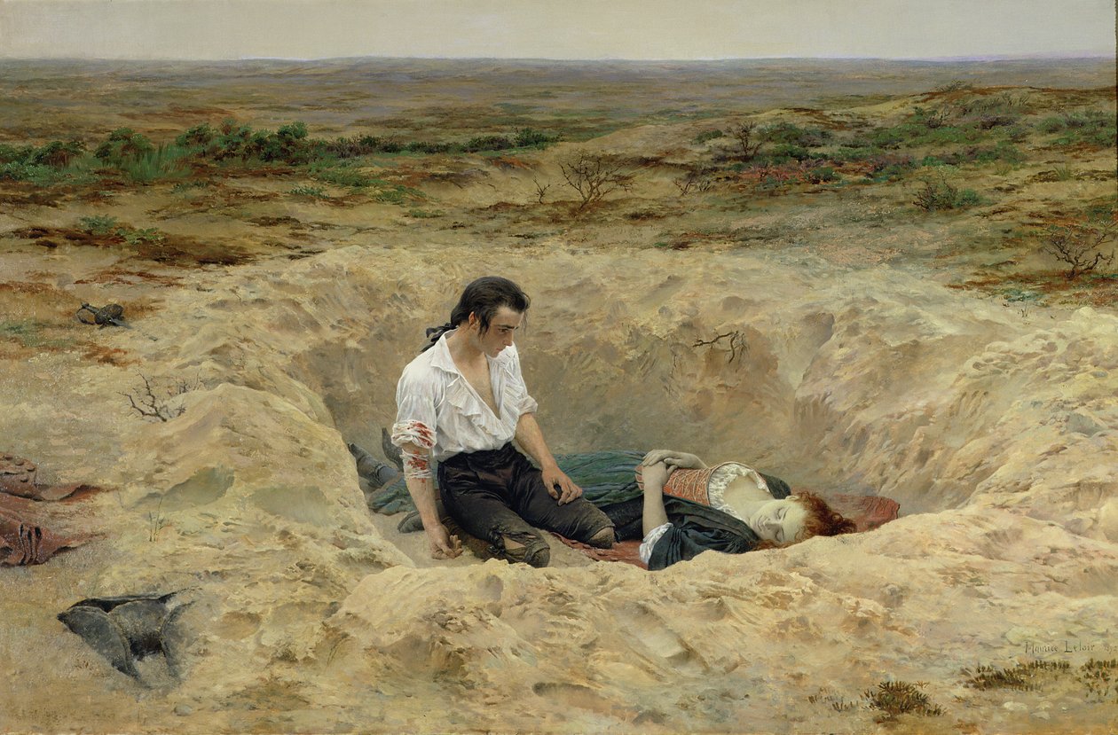 Manon Lescaut，1892年 作者 莫里斯·勒卢瓦（Maurice Leloir）