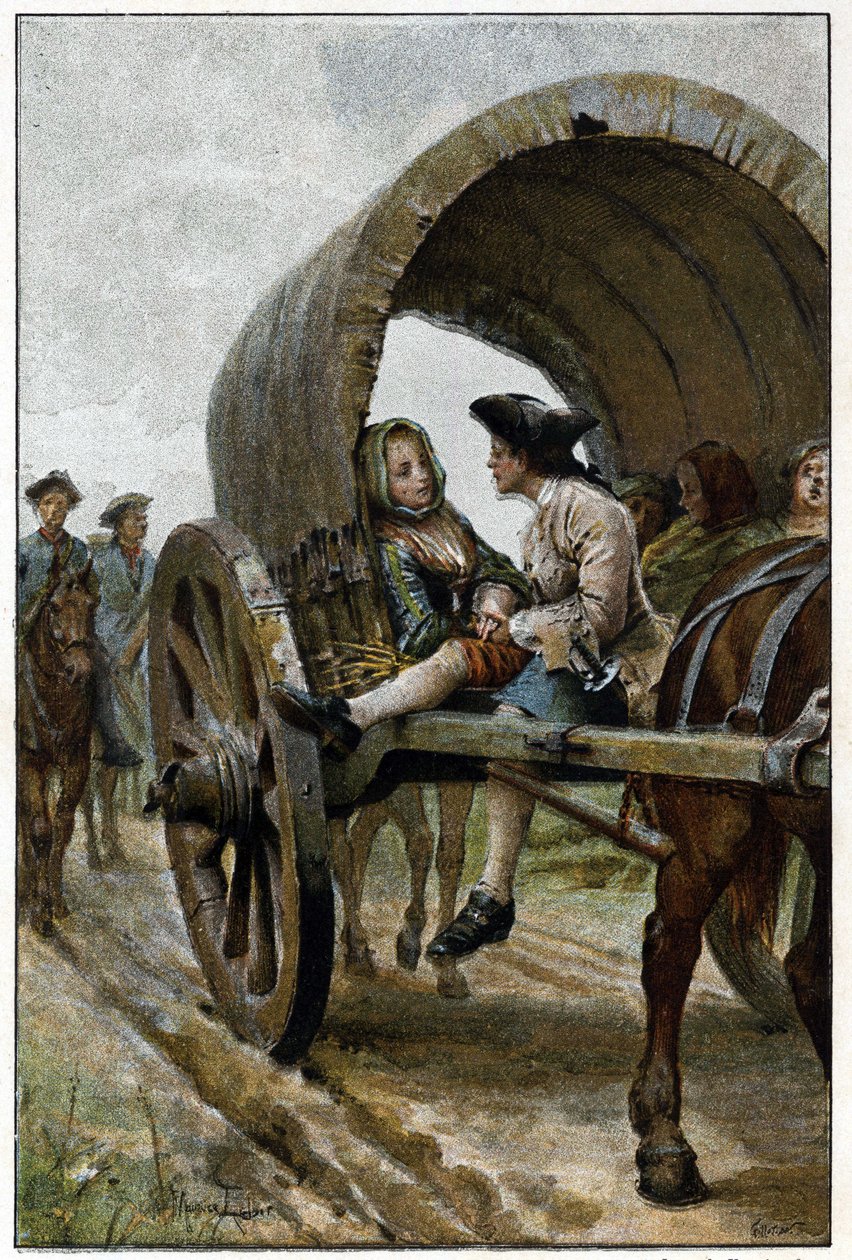 Sur la route du Havre--载于法国作家普雷沃斯（L