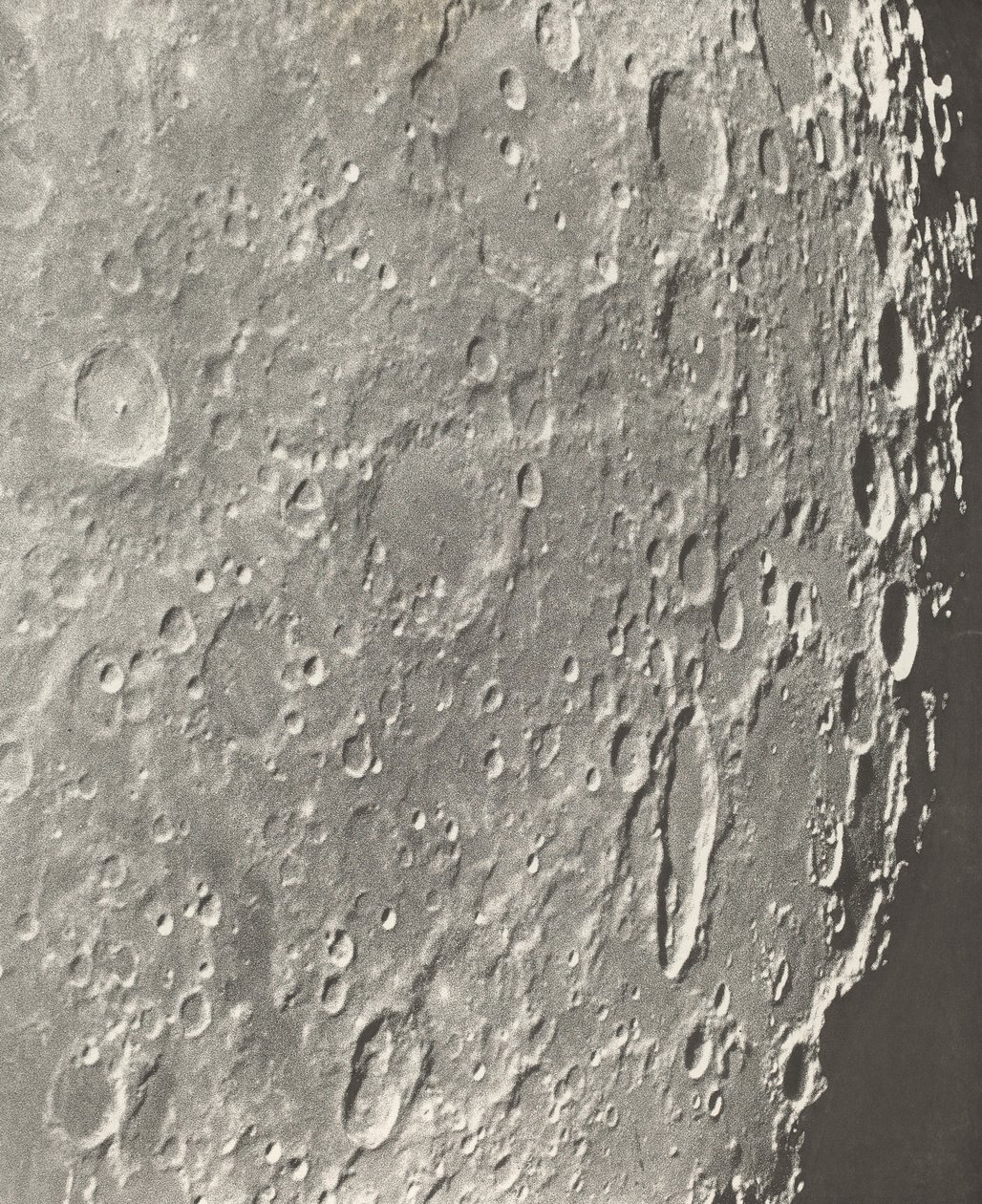 摄影：Lunaire Blancanus - Tycho - Schiller, 1899年 作者 莫里斯·洛维