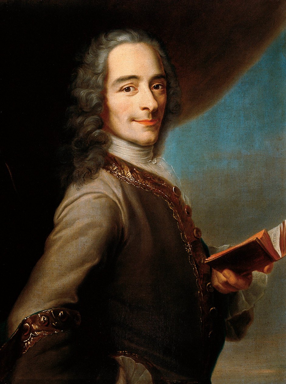 Francois-Marie Arouet de Voltaire称为伏尔泰 作者 莫里斯·昆汀·德拉图尔