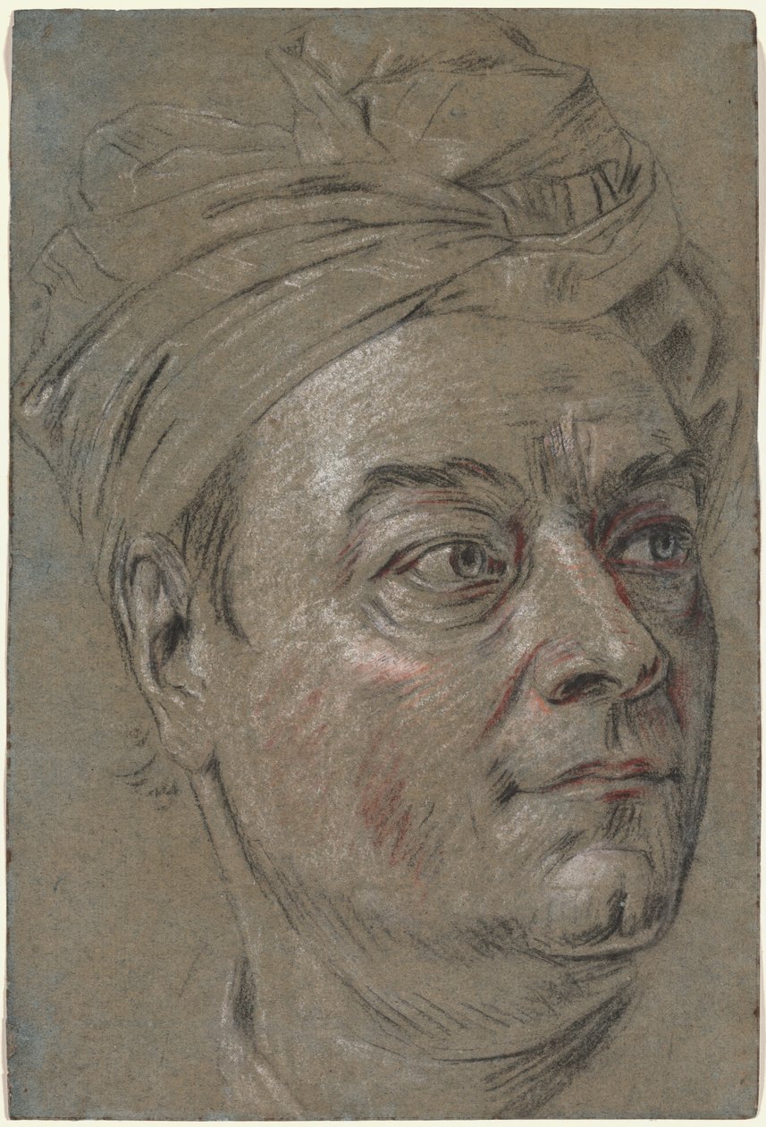 雅克·杜蒙（Jacques Dumont），叫勒·罗曼（Le Romain），c。 1742。 作者 莫里斯·昆汀·德拉图尔