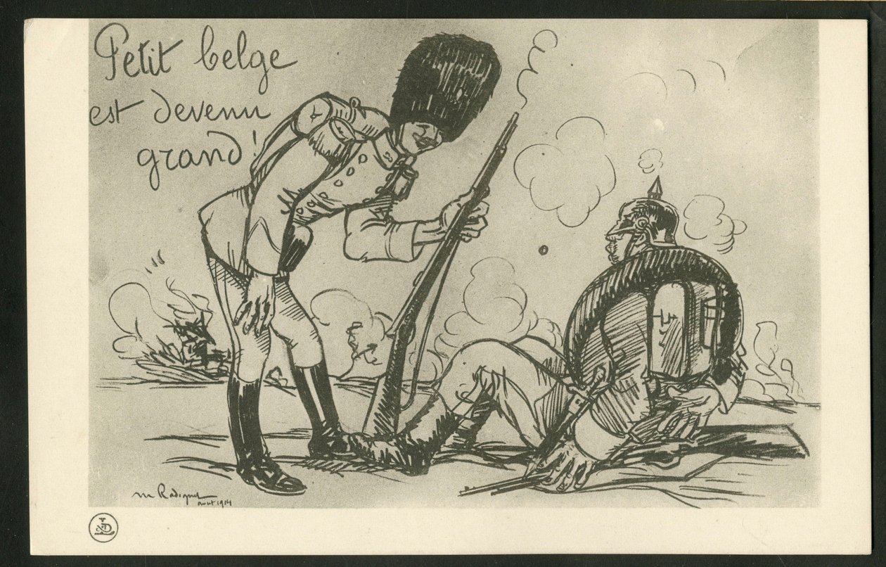 Postcard, Satirique en N & B 作者 莫里斯·拉迪格（Maurice Radiguet）