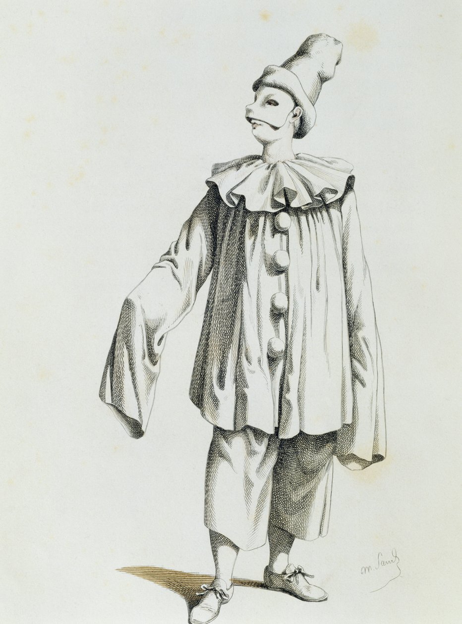 皮埃罗，莫里斯-桑（1823-1889）著 作者 莫里斯·桑德