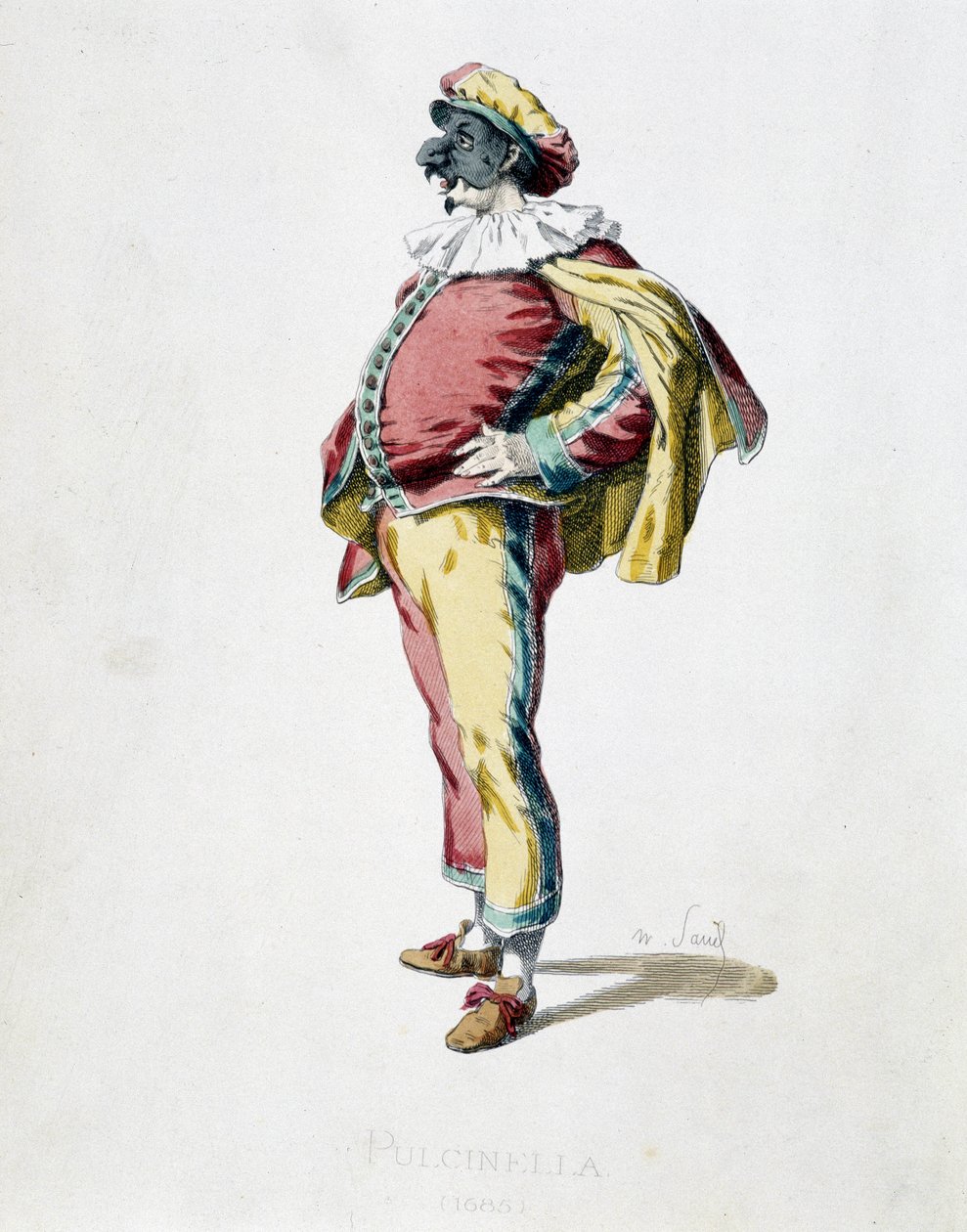 Pulcinella (Polichinelle) 作者 莫里斯·桑德