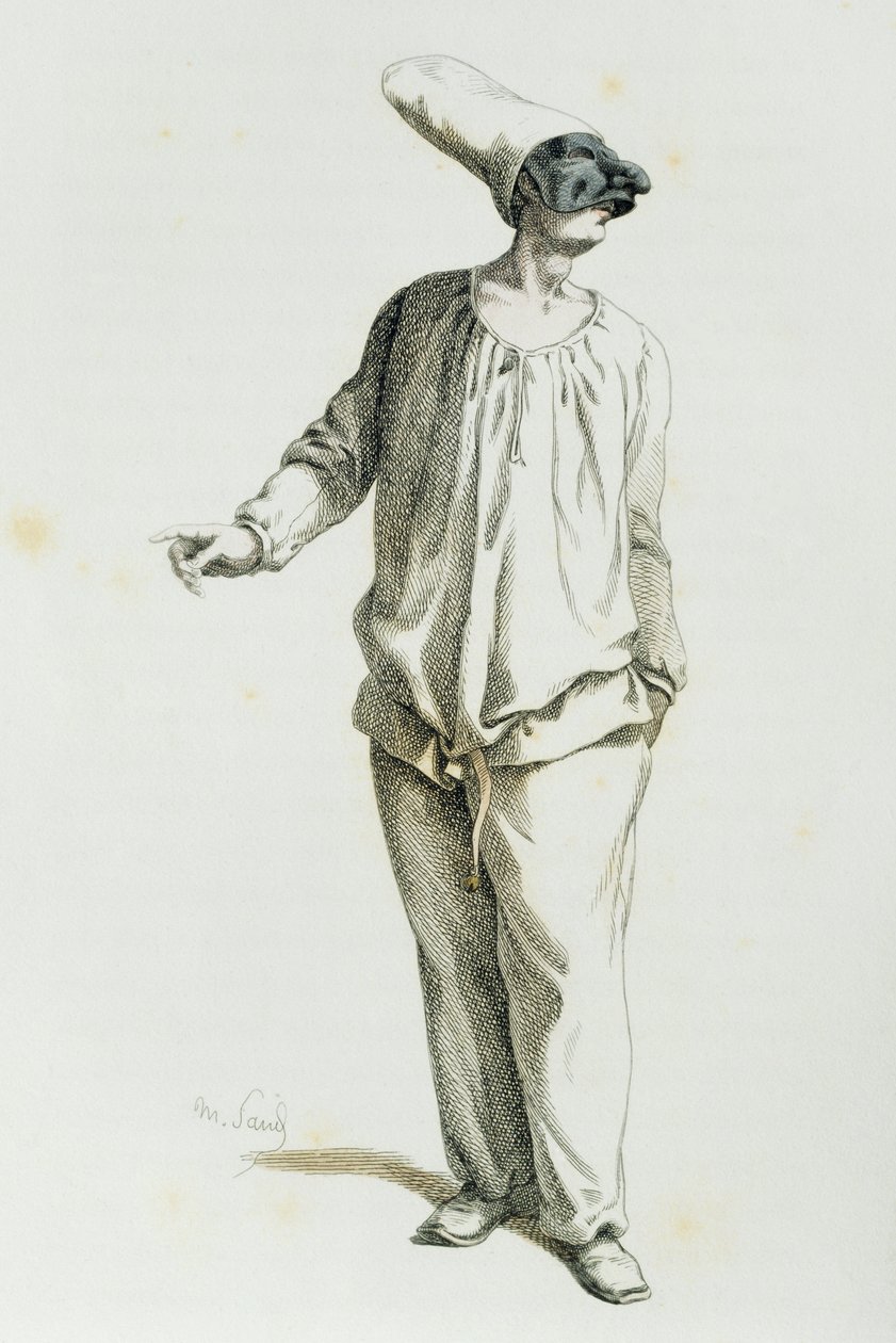 普尔西内拉》1800年，莫里斯-桑（1823-1889）著 作者 莫里斯·桑德