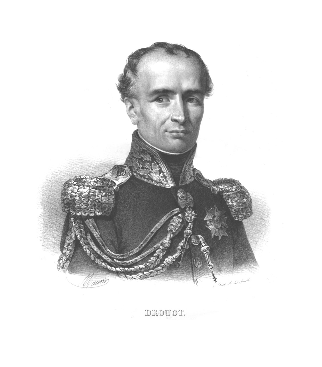 Antoine Drouot，约1820年代。 作者 毛林