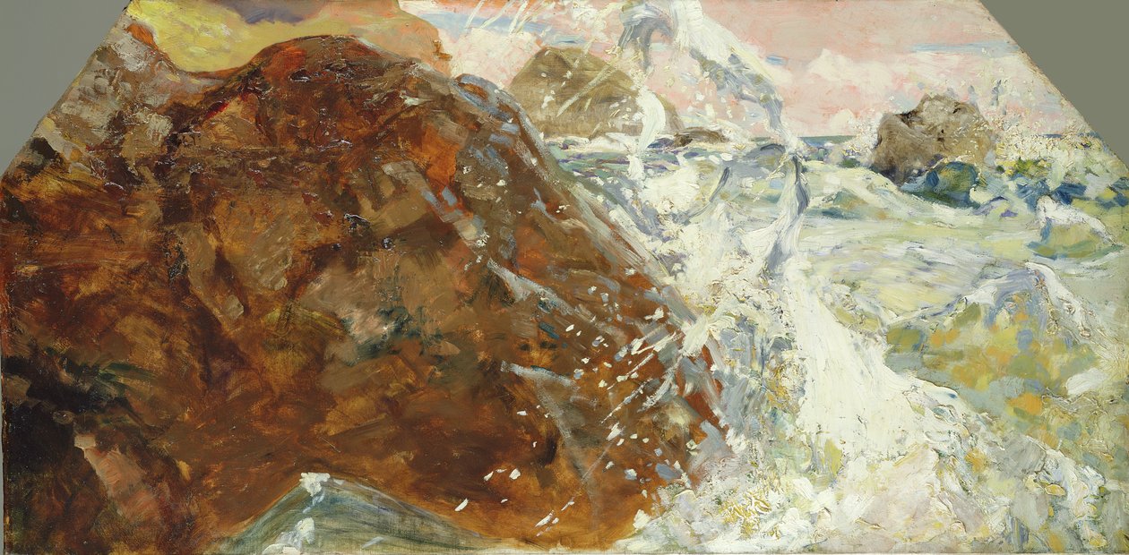 冲浪，1884-85 作者 马克斯·克林格