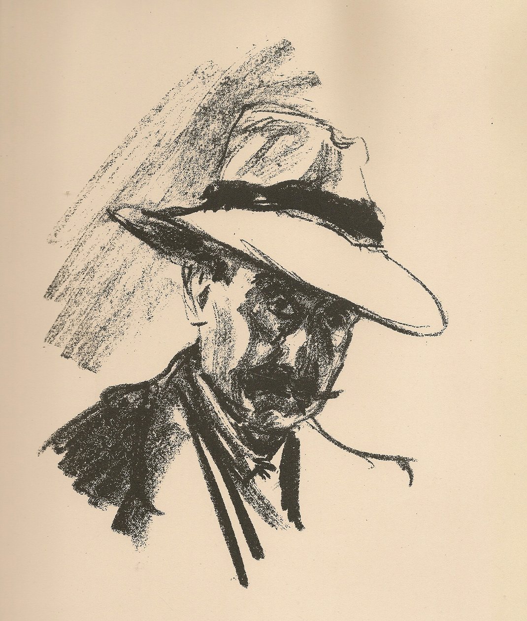 Max Liebermann的自画像 作者 马克斯·利伯曼