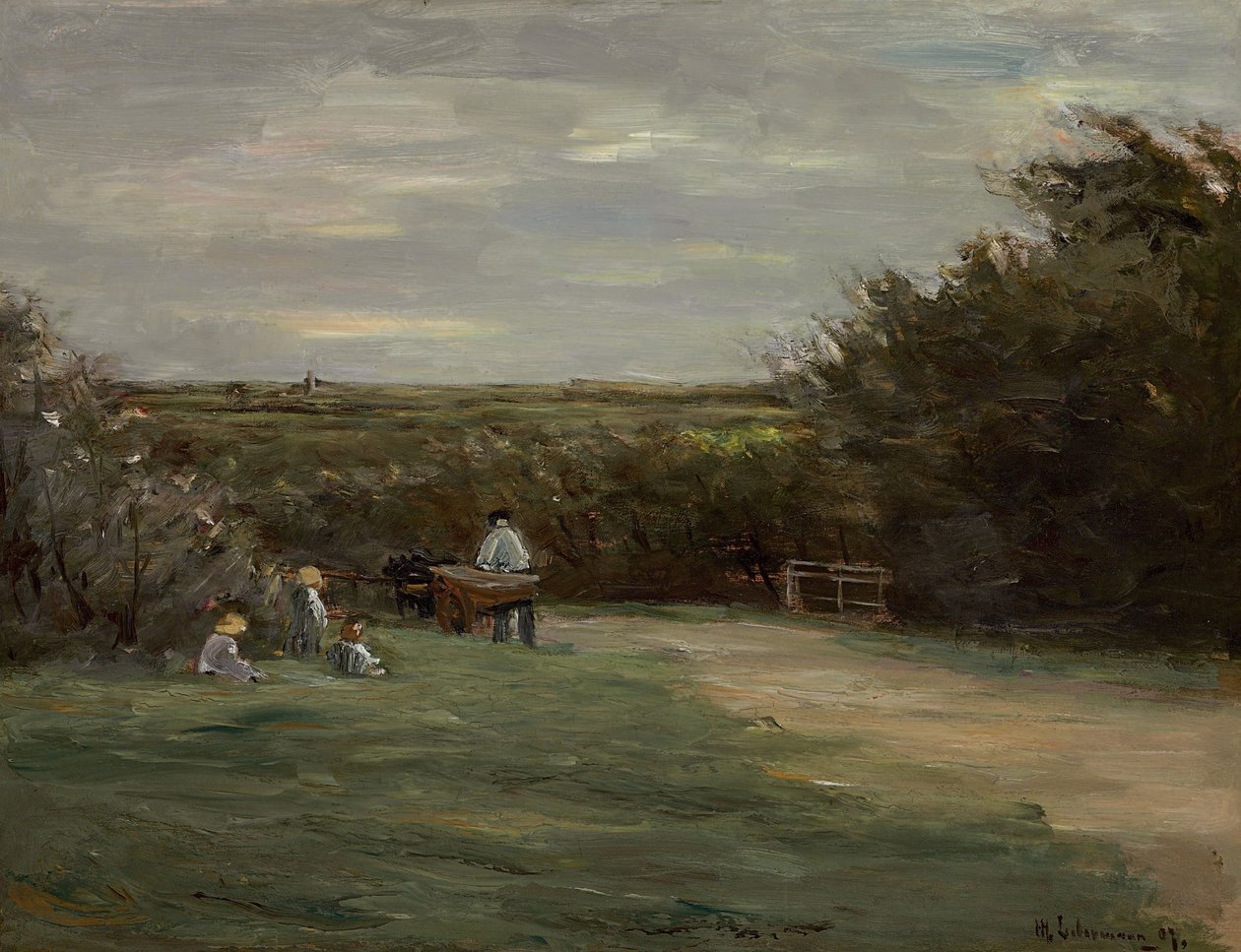 Landschaft bei Noordwijk，Noordwijk-Binnen 作者 马克斯·利伯曼