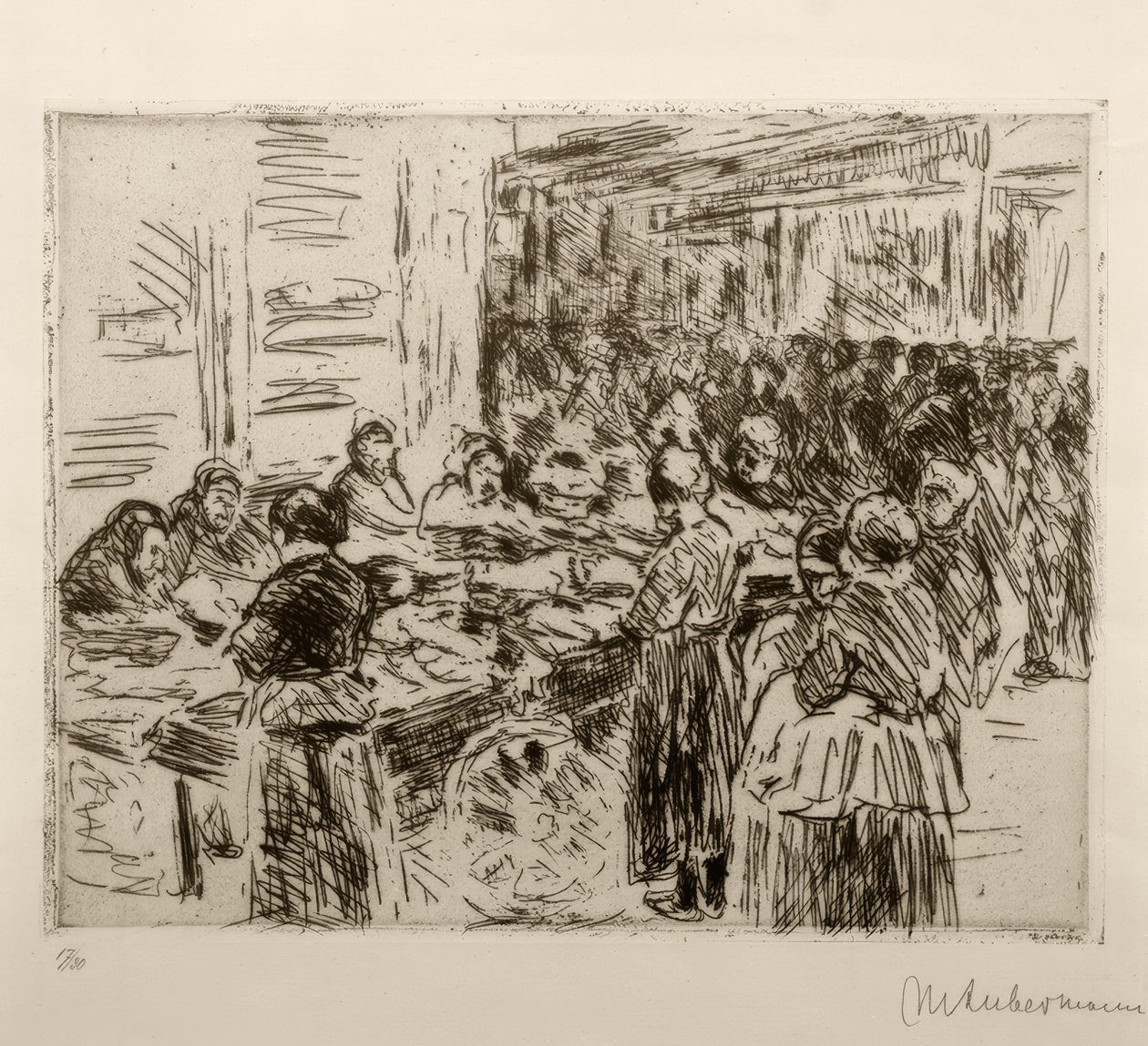 里登曼（M.Liebermann），朱登格斯（阿姆斯特丹） 作者 马克斯·利伯曼