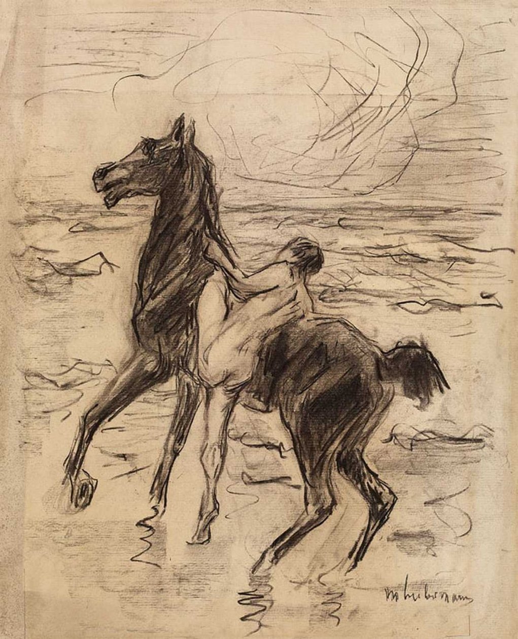 horse- 作者 马克斯·利伯曼