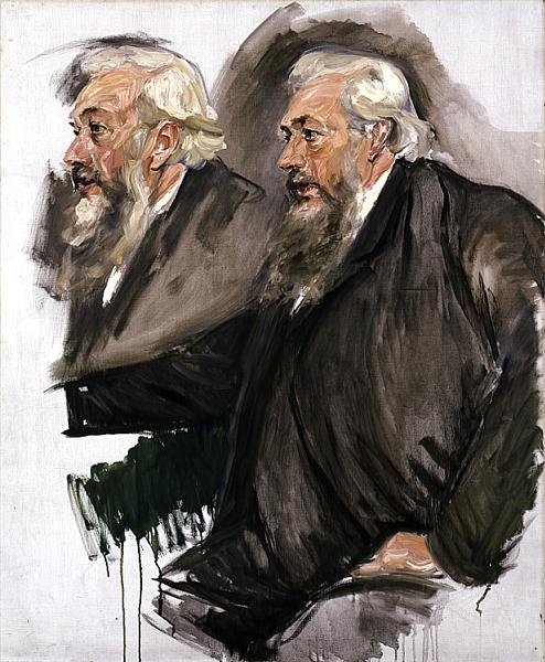 Justus Brinckmann教授，1905年（另见144759） 作者 马克斯·利伯曼