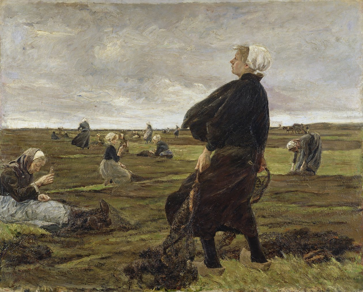 修复网队，1889年（详见144755） 作者 马克斯·利伯曼