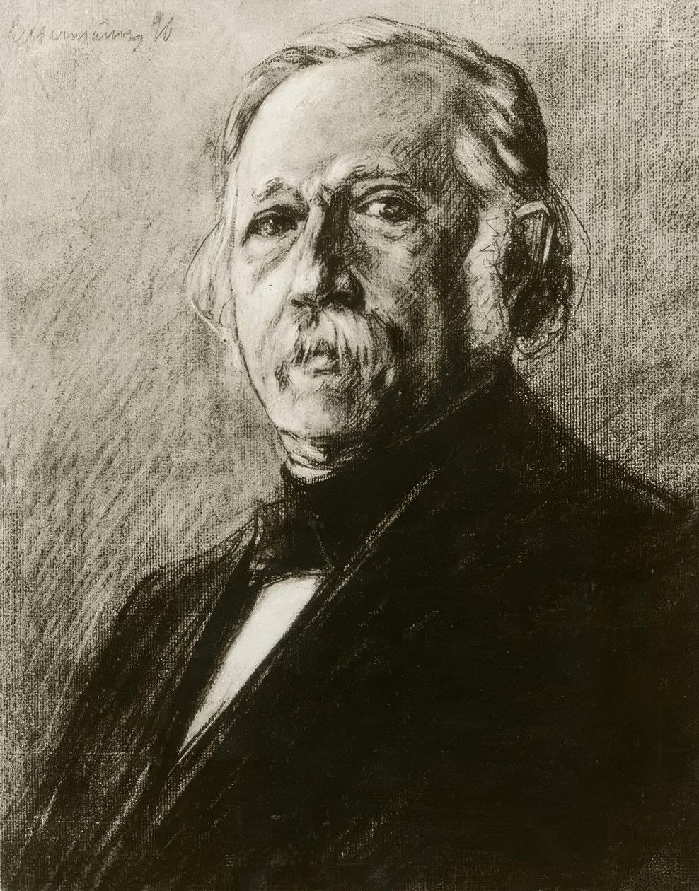 Theodor Fontane，绘画诉M.Liebermann 作者 马克斯·利伯曼