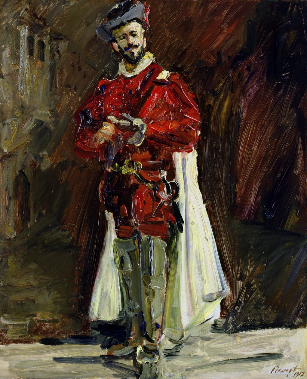 Francisco D&39;Andrade（1859-1921）饰演Don Giovanni，1912年 作者 马克斯·斯沃沃格
