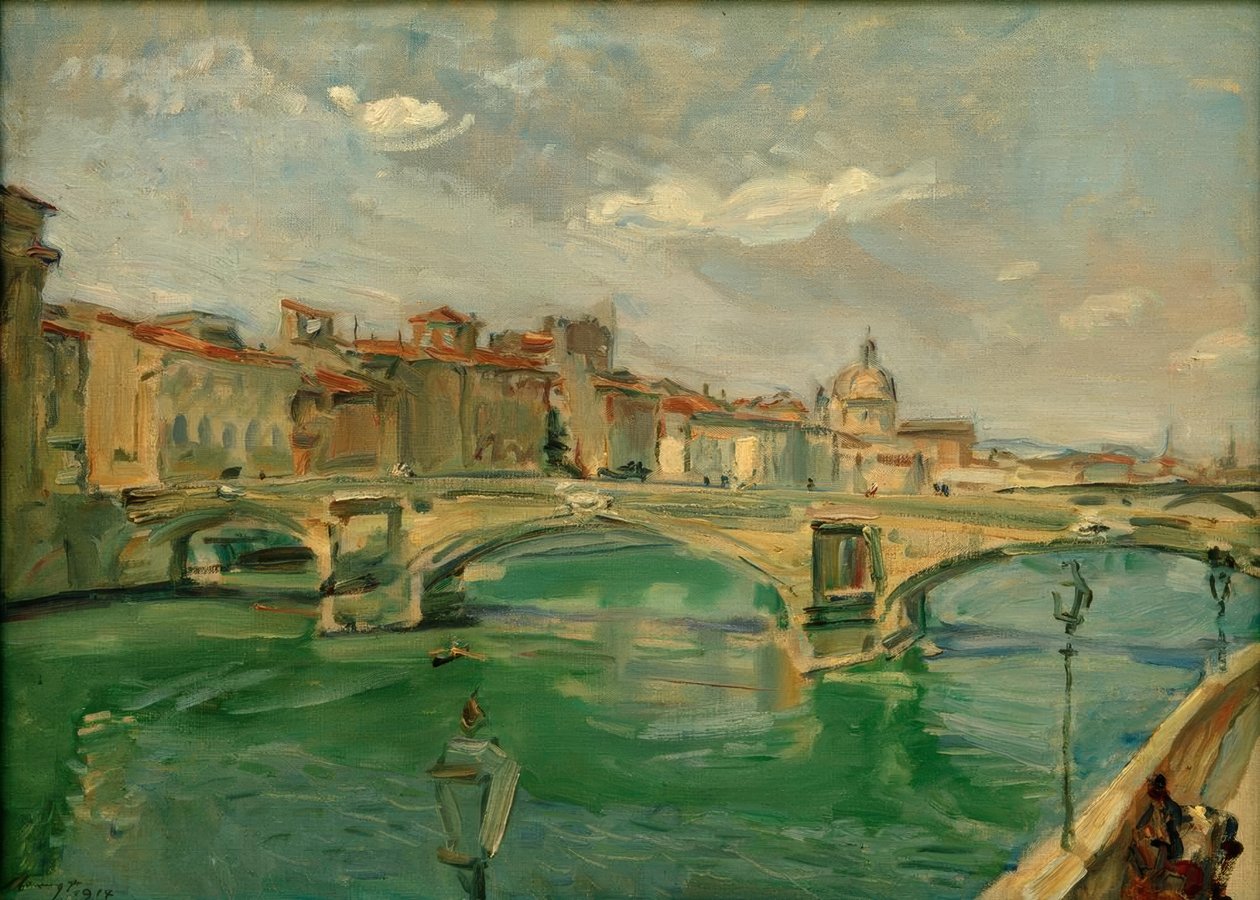 M.Slevogt，弗洛伦茨的布鲁克（Ponte DellaTrinità 作者 马克斯·斯沃沃格