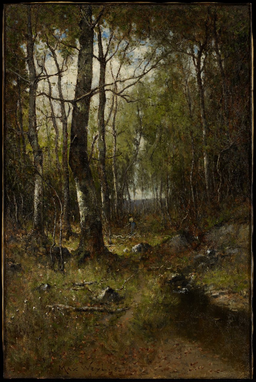 Temple Woods，1882 作者 马克斯·韦尔