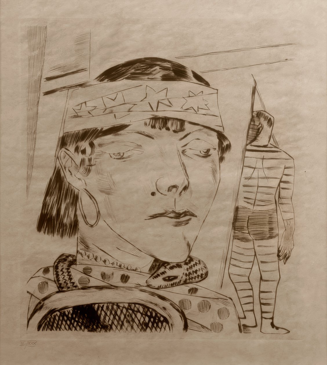 蛇蝎美人 作者 马克斯·贝克曼