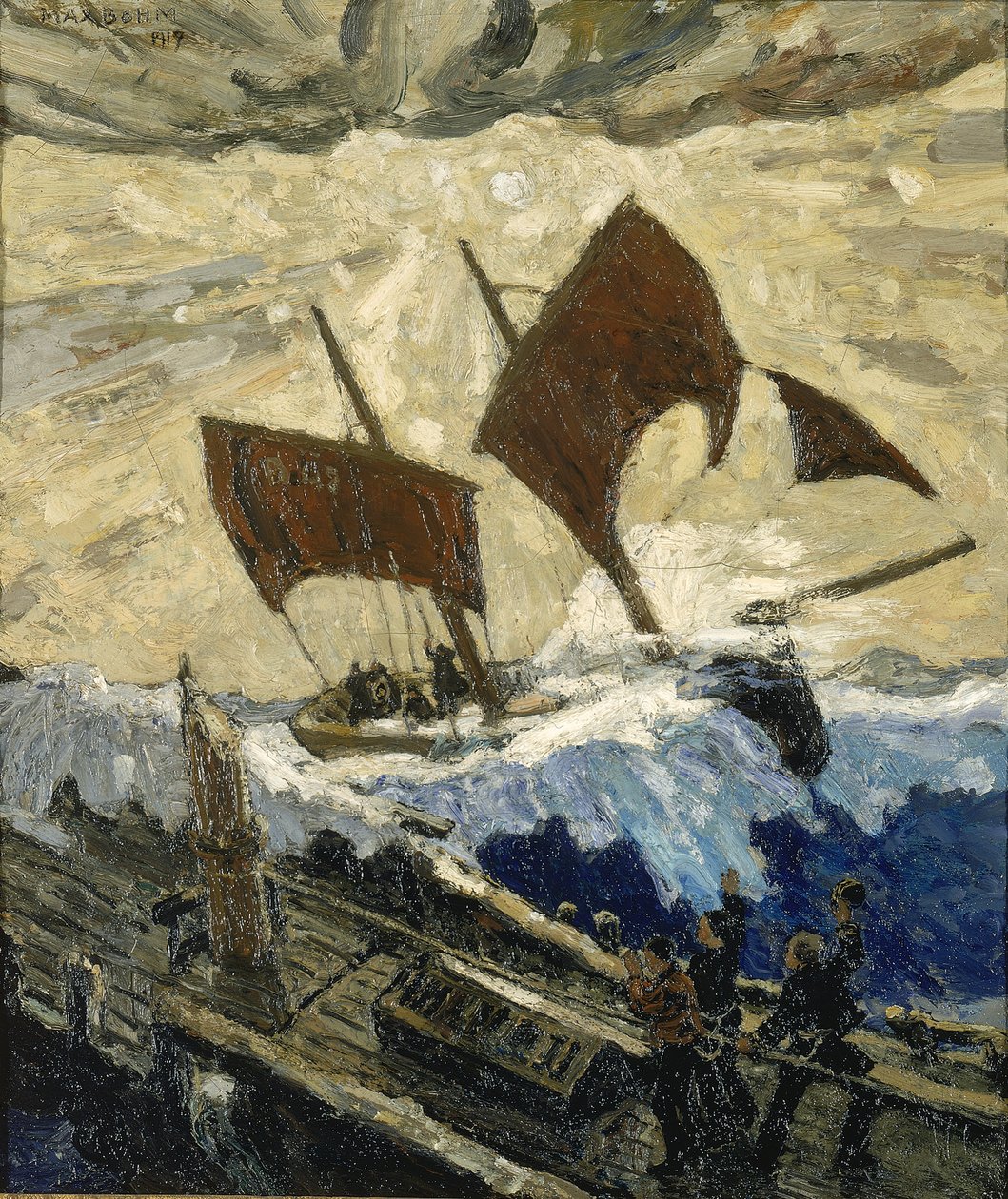 英吉利海峡上的一个事件，1919年。 作者 最大玻姆