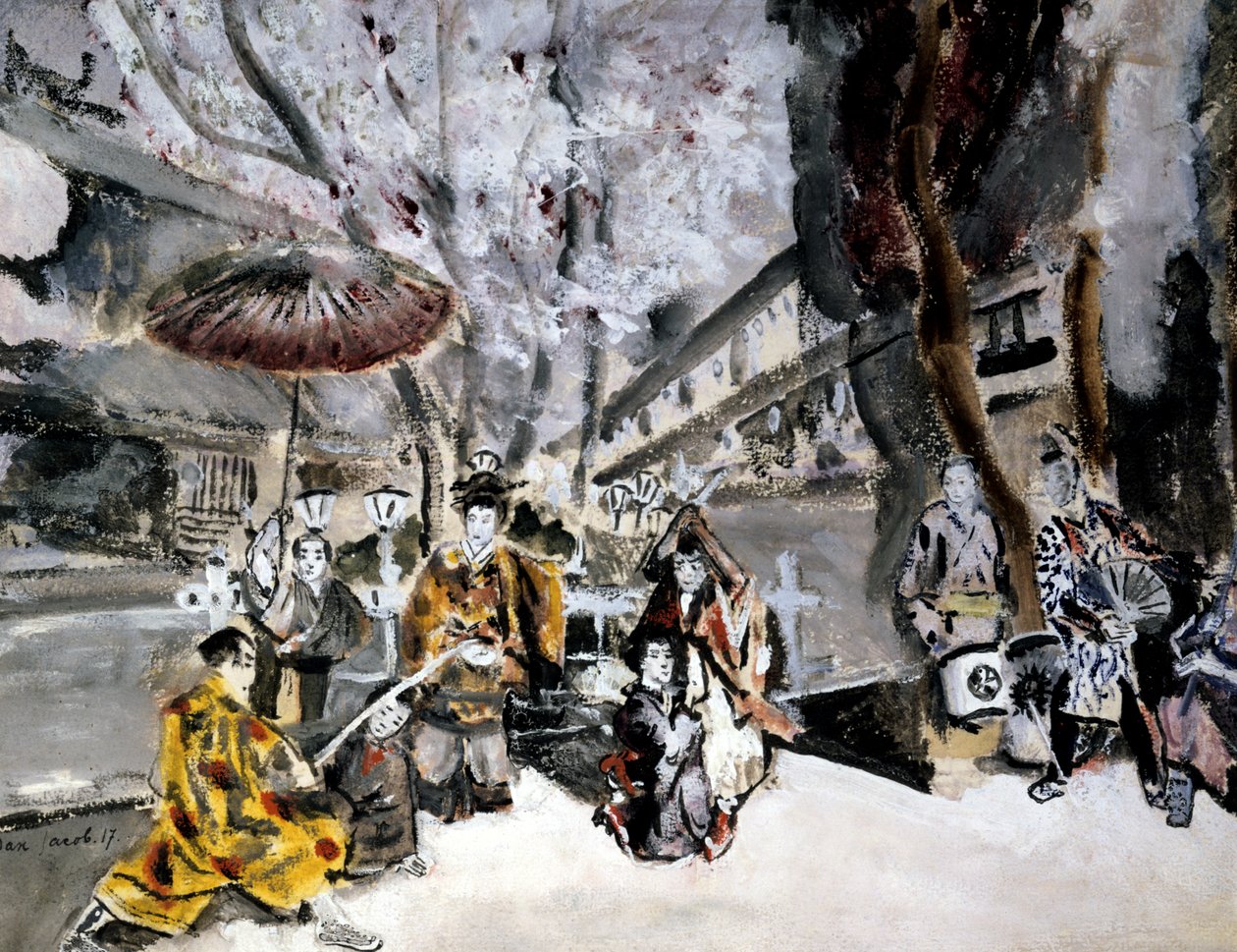 日本花园，c1900-1944年 作者 马克斯·雅各布