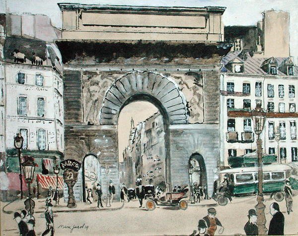 圣丹尼斯门（The Porte St.Denis 作者 马克斯·雅各布