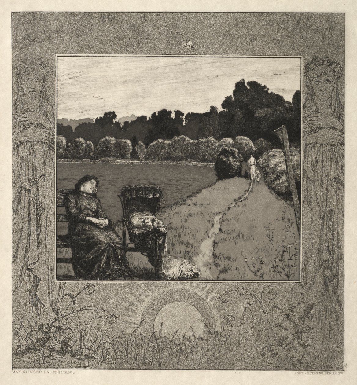 孩子，选自《论死亡》，第一部分，第十一号作品（Kind, Vom Tode, Erster Teil, Opus XI） 作者 马克斯·克林格