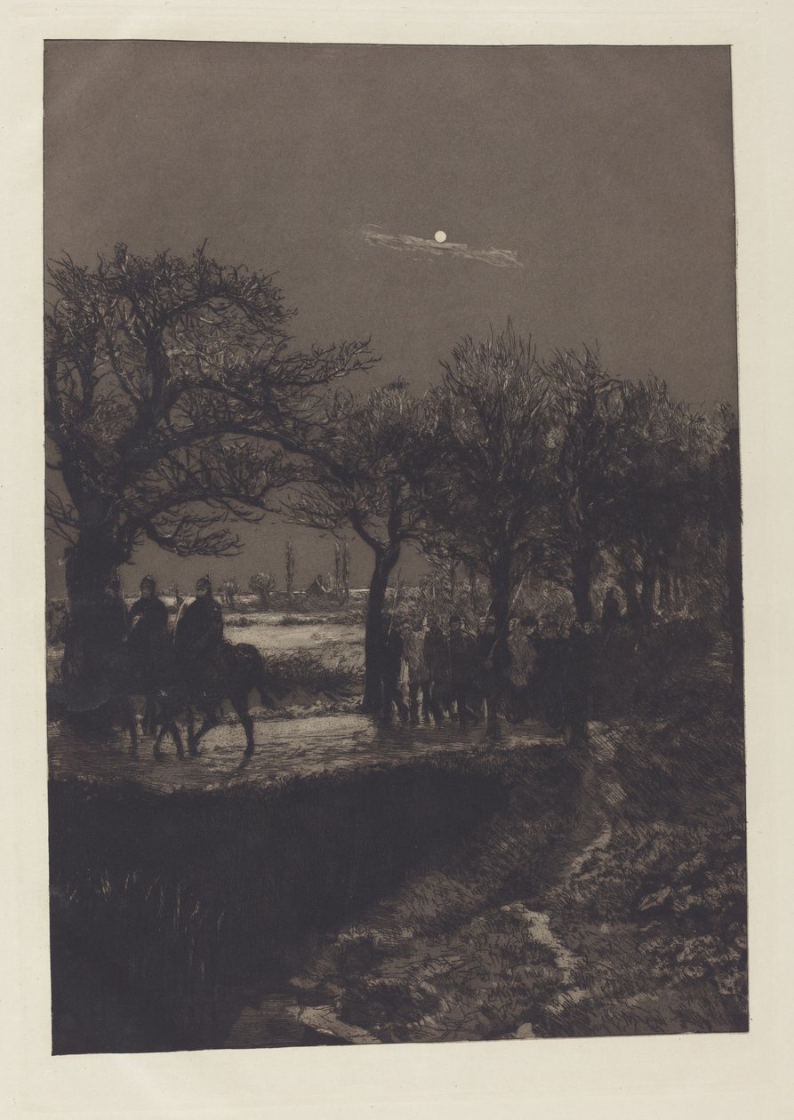 Märztage III March Days III, 1883. 作者 马克斯·克林格