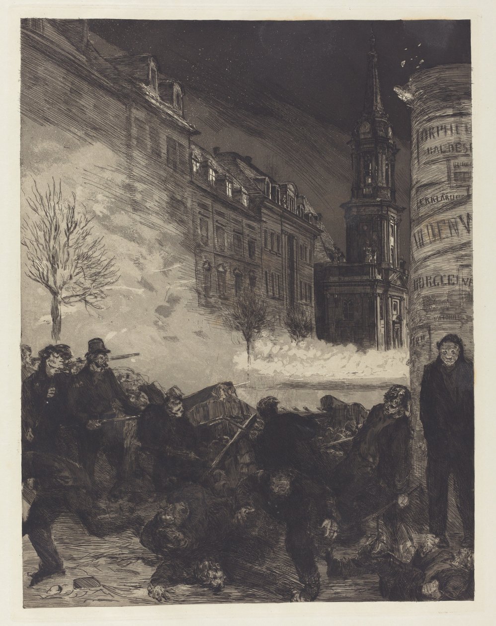 Märztage II March Days II, 1883. 作者 马克斯·克林格
