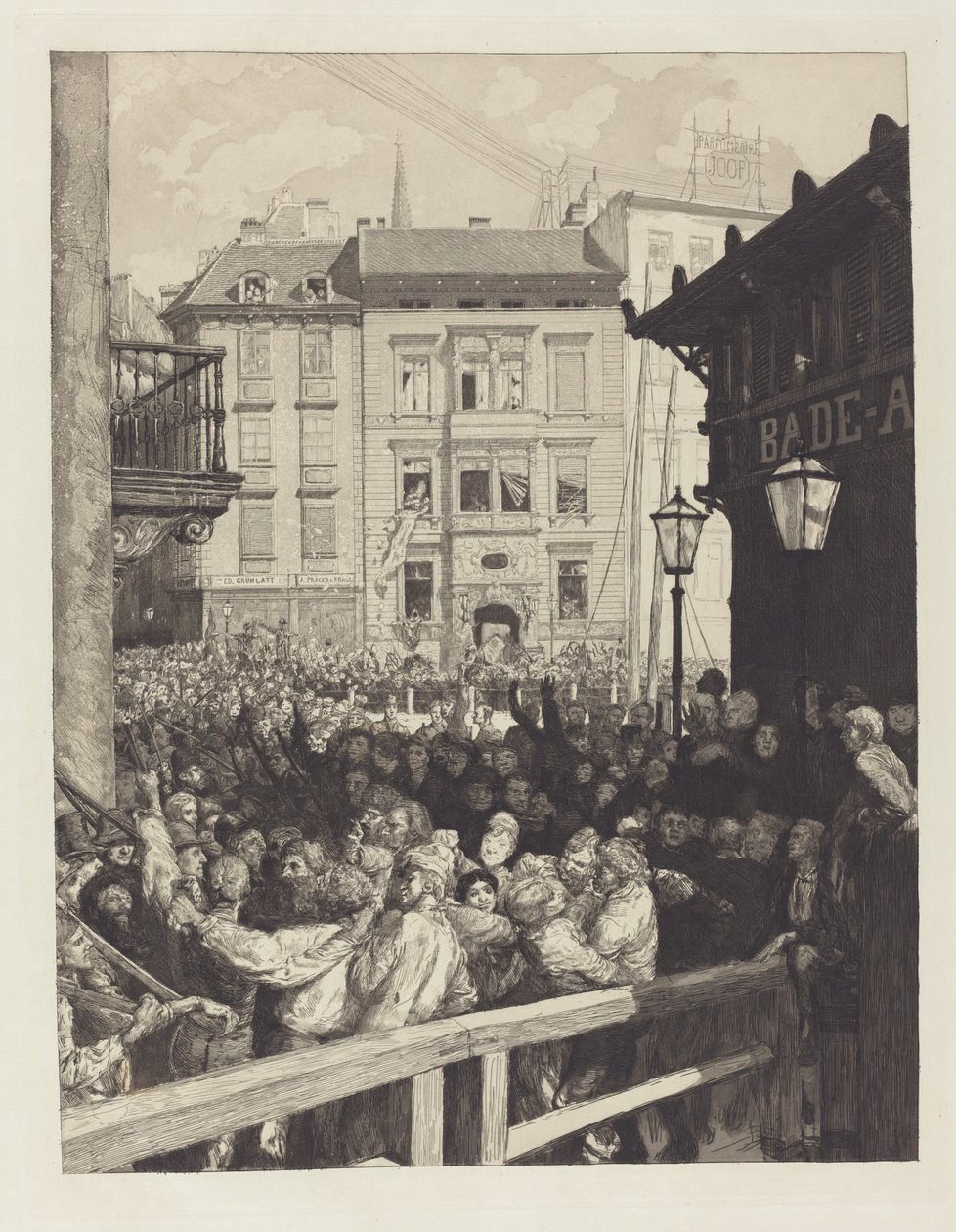 Märztage I March Days I, 1883. 作者 马克斯·克林格