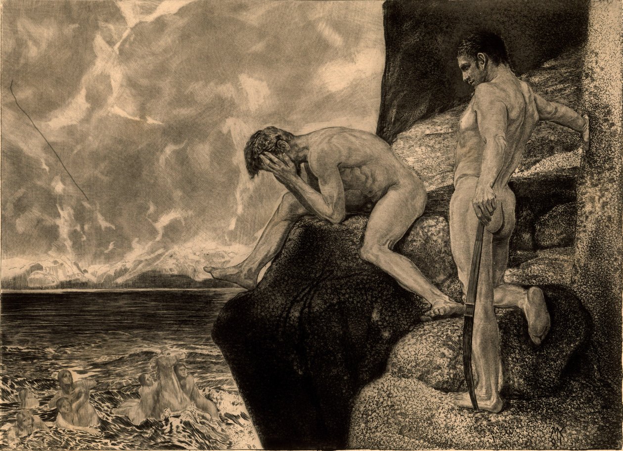 Opus XII，勃拉姆斯幻想，1894年。 作者 马克斯·克林格