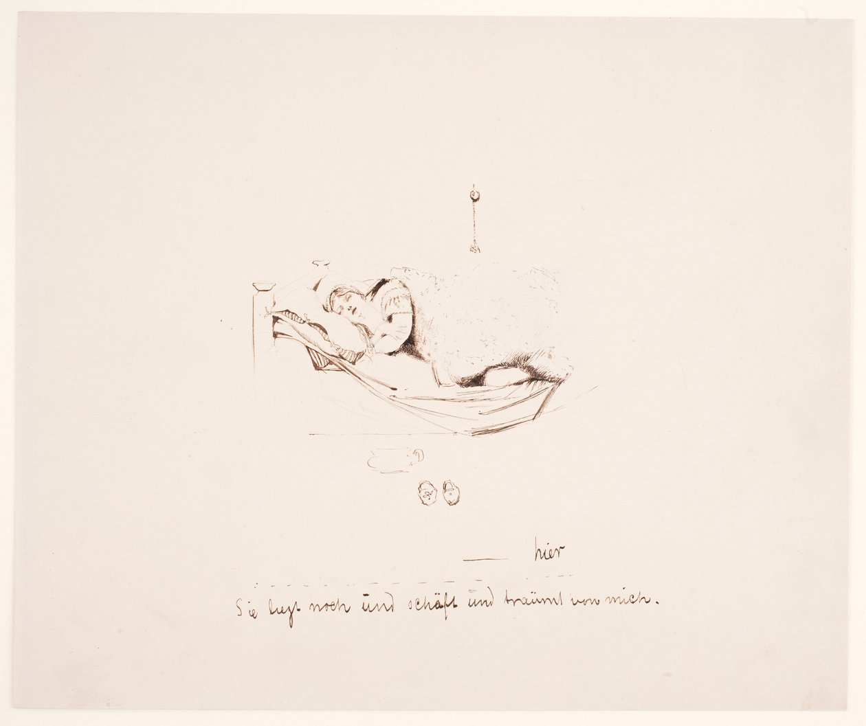 "Weg der Befleckung"--"She lies still and schäft und traümt von mich"（她静静地躺着，舒展开来，并在我身上游走） 作者 马克斯·克林格