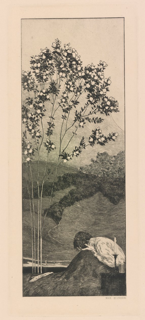 Wnsche（渴望），选自系列 Ein Handschuh（一只手套） 作者 马克斯·克林格