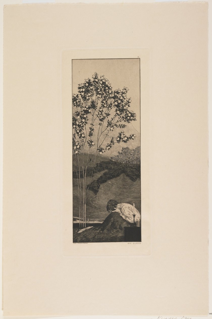 怀念，1881年 作者 马克斯·克林格