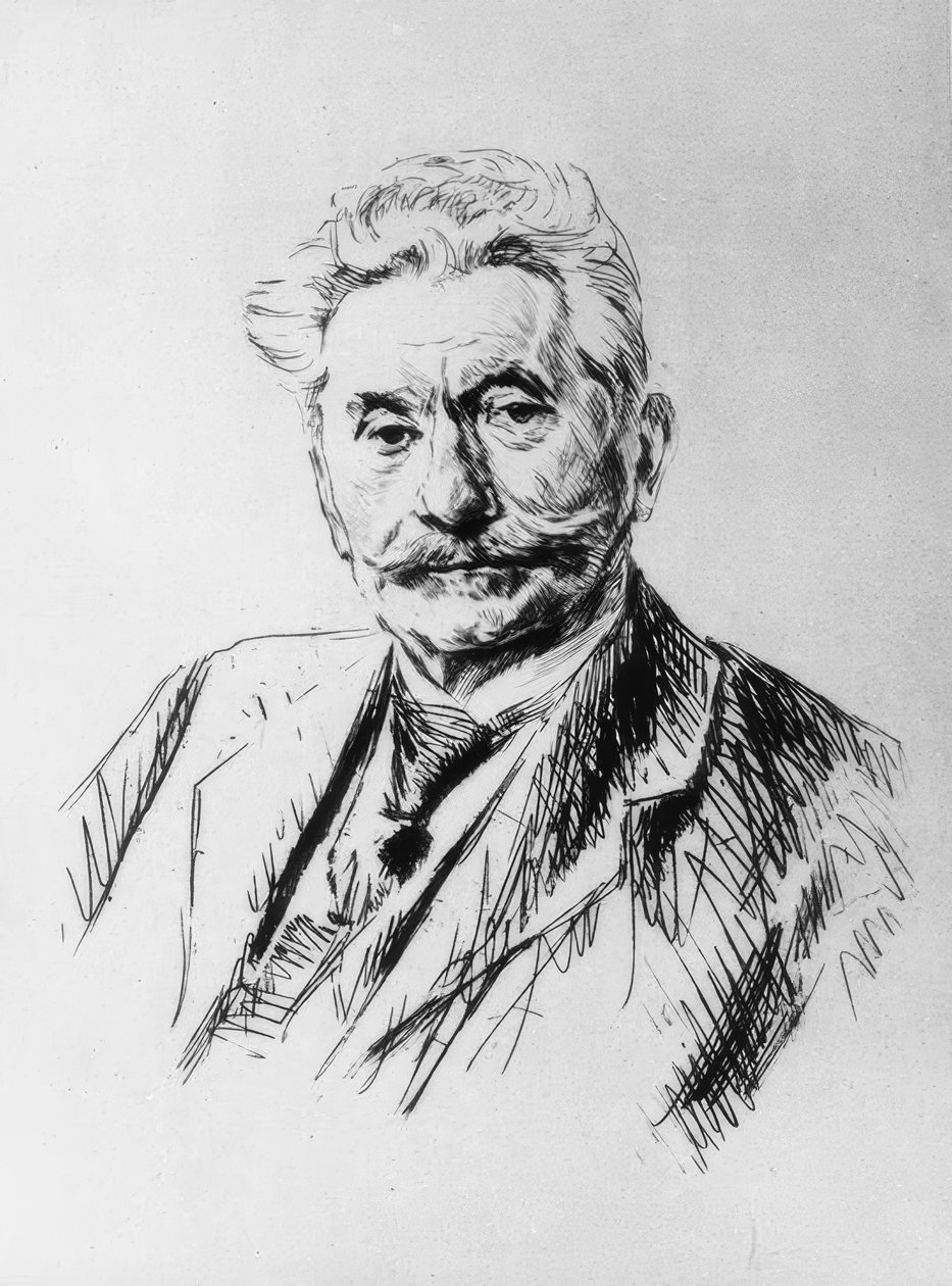 卡尔·莱根（Carl Legien），利伯曼（Liebermann）蚀刻 作者 马克斯·利伯曼